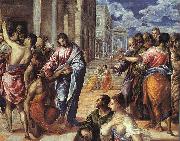 El Greco The Miracle of Christ Healing the Blind Norge oil painting reproduction